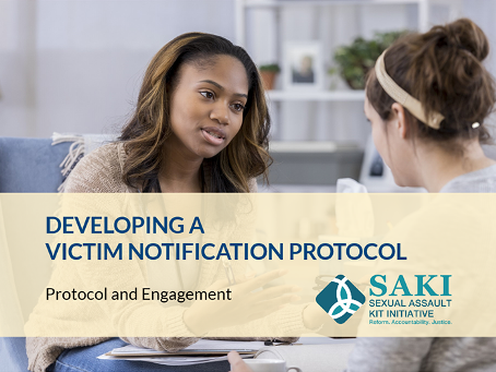 Developing a Victim Notification Protocol